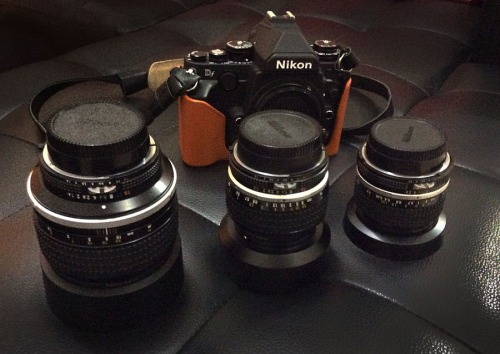 Nikon DF with Nikon AI-s lenses